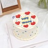 简约心心生日蛋糕 商品缩略图1