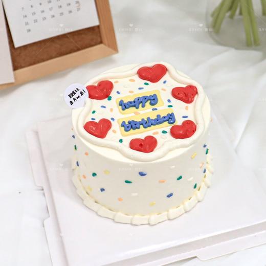 简约心心生日蛋糕 商品图1