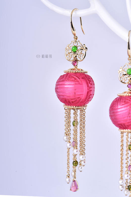 芳华琉璃耳坠 EZ12211013 商品图2