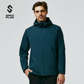 SANFO PLUS 墨玉挂里风衣GENII 男 SJM-22003