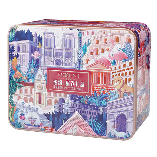 【香港美诚】缤纷·蛋卷礼盒507克 商品图0