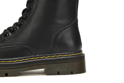 西村名物冬季新款时尚休闲系带圆头短靴马丁靴40091 商品图4