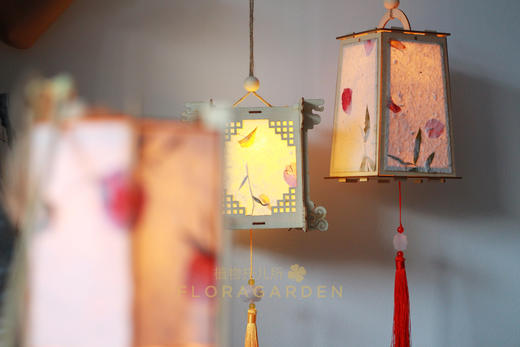 押花台灯 商品图8