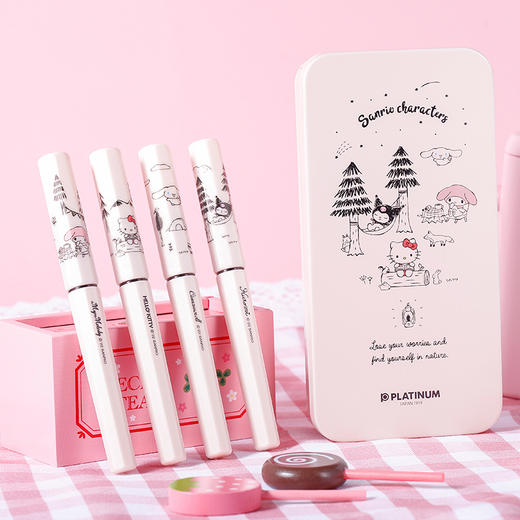 白金三丽鸥露营时刻钢笔套装 商品图3