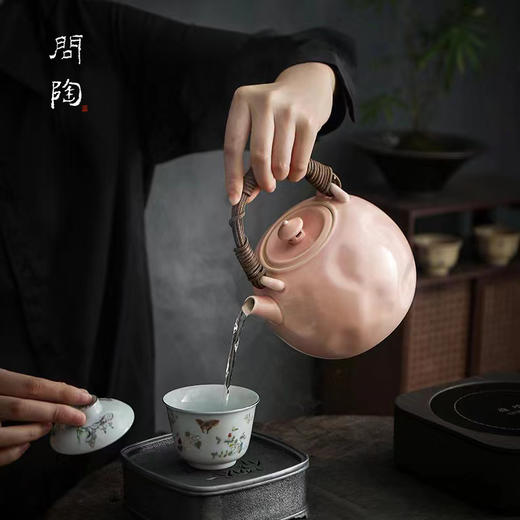 问陶天上人间壶煮茶壶烧水中式提梁围炉煮茶 商品图2