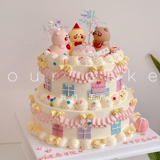 3只立体小动物复古蛋糕-低糖处理无添加 商品图7