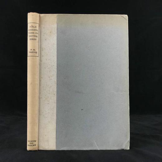 限量500册！含藏书票！1920年 英国鸟类的野外观察 21幅插图 布脊精装16开 商品图0