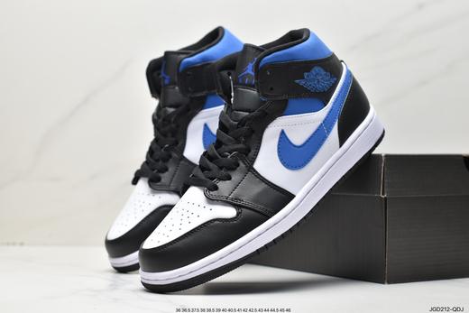 耐克Nike Air Jordan 1 Mid一代中帮经典复古休闲运动板鞋554724-140男女鞋 商品图6