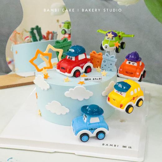 Q版卡通车车蛋糕 商品图1