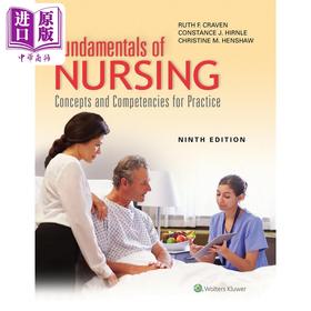 【中商原版】护理基础 概念和实践能力 第9版 Fundamentals of Nursing 英文原版 Ruth F Craven