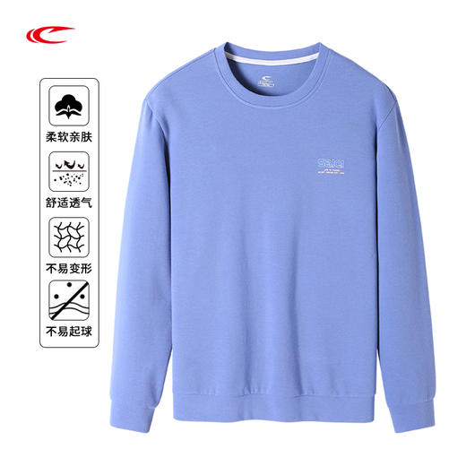 【线下同款 经典纯色 休闲百搭】赛琪男士运动卫衣172051 商品图0