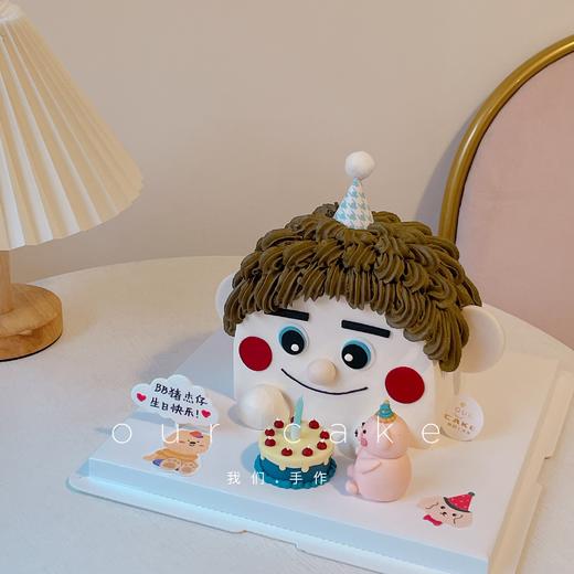 娃娃头立体蛋糕-低糖处理无添加 商品图6