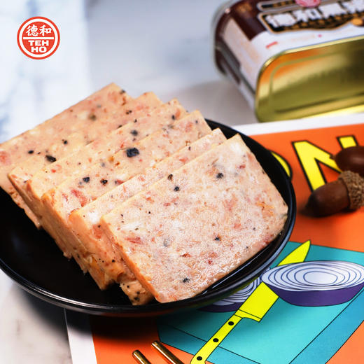 云南德和黑猪 云腿黑松露午餐肉罐头 商品图3