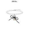 ZEGL设计师猫猫杂货铺系列猫咪蝴蝶结珍珠手链 商品缩略图0