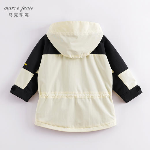 马克珍妮春装新款 男童拼色风衣外套 儿童上衣220020 商品图1