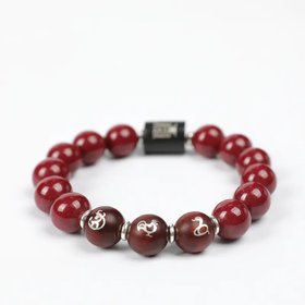 视频│本命朱砂三合手链