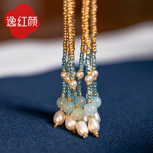 逸红颜蓝鹊压襟 商品图4