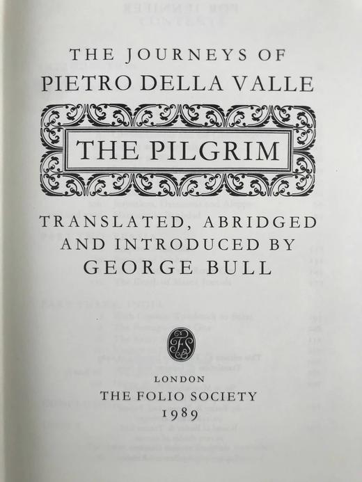 朝圣：彼得罗·德拉·瓦莱之旅 约19幅插图 精装18开带书匣 商品图3