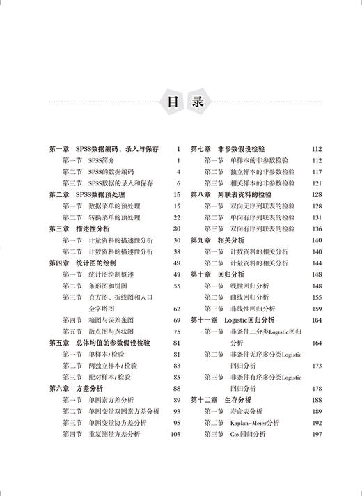 SPSS软件应用与实践 王在翔 崔庆霞 赵晶 高等医学院校教材 实用统计学方法原理 SPSS操作 北京大学医学出版社9787565927331 商品图3