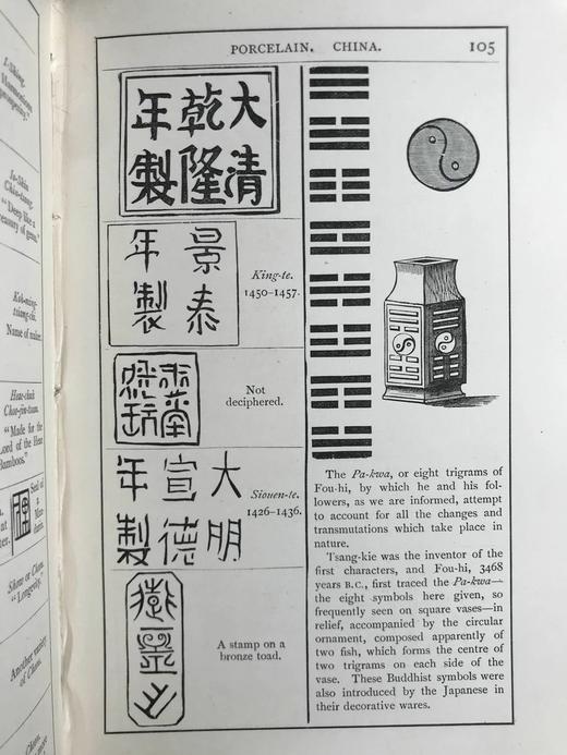 1898年 陶瓷器字母标记收藏者手册 3500余种标记 漆布精装32开 商品图7