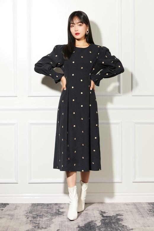 amadella 精致绣花复古连衣裙 10866 商品图3