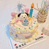 小狗立体小动物复古蛋糕-低糖处理无添加 商品缩略图0