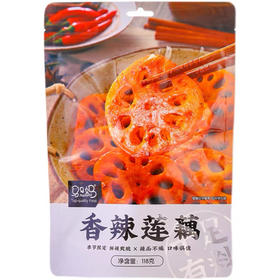 马马妈香辣莲藕素食凉拌下饭菜脆藕片零食网红休闲即食小吃小包装