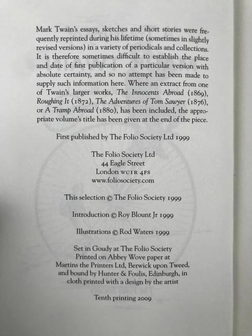 马克·吐温精选 12幅趣味插图 精装18开带书匣 商品图4