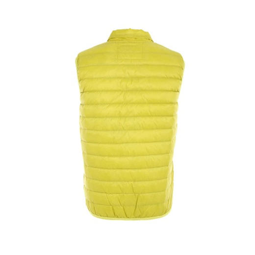 ARMANI JEANS 阿玛尼 男士徽标贴花绗缝拉链羽绒马甲 黄色 8N6Q02 6NHPZ 1647 商品图1