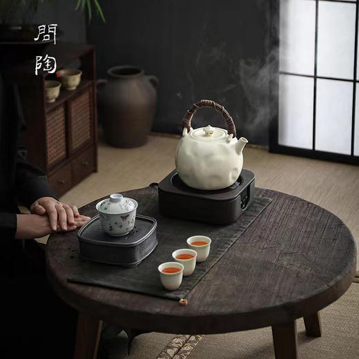 问陶天上人间壶煮茶壶烧水中式提梁围炉煮茶 商品图4