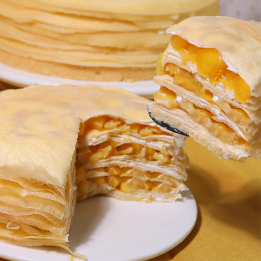 交个朋友4寸动物奶油芒果/香芋/榴莲千层 商品图5