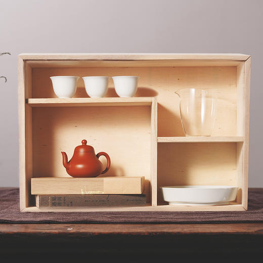 朱泥思亭壶 商品图0