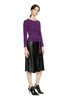 AVA 紫色修身束腰上衣 5659 商品缩略图1