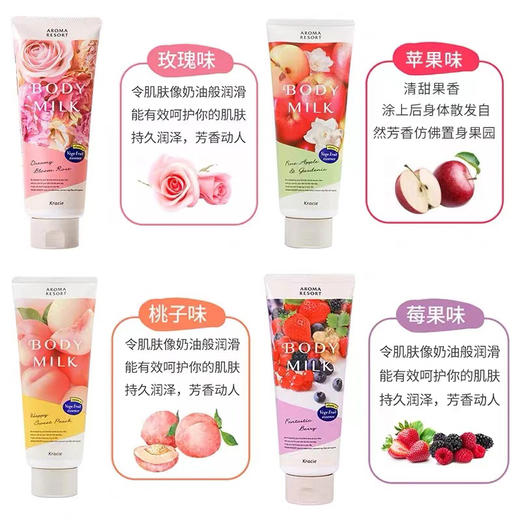 嘉娜宝身体乳200g  四种口味任选 商品图0