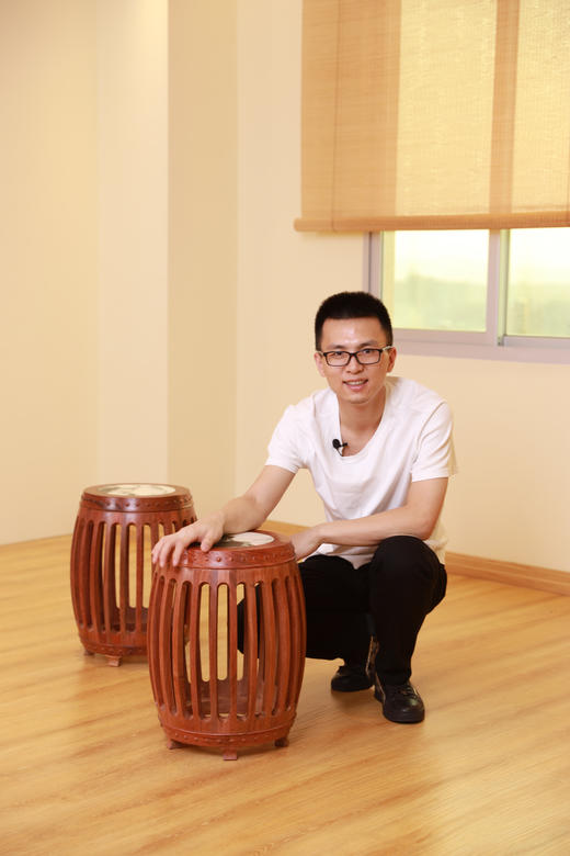 红桥红  家具严选  缅甸花梨（大果紫檀）【48 石面 直棂式鼓凳】 商品图10