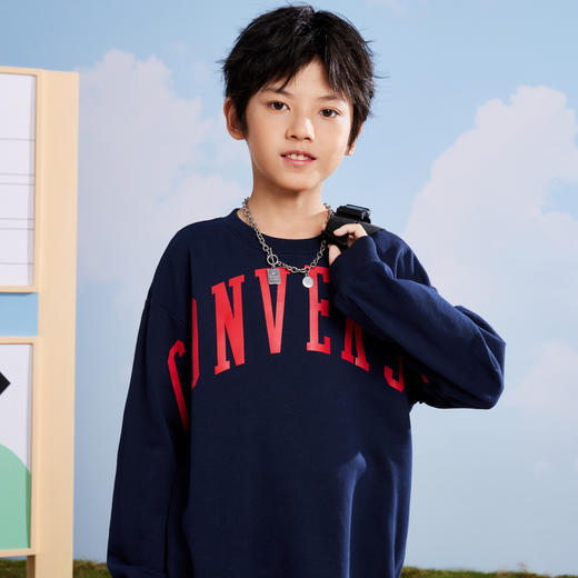 CONVERSE 春 大童小童 卫衣 CNVN-FW-D696 商品图3