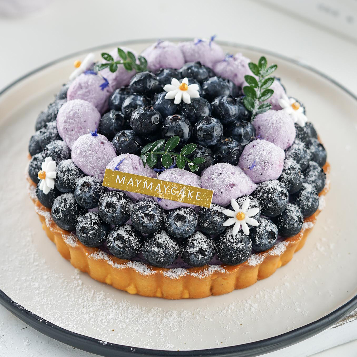 多多蓝莓·芝士曲奇派（法式手法9层工序）