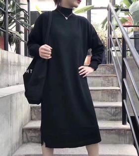 中领针织裙子（大布衣）