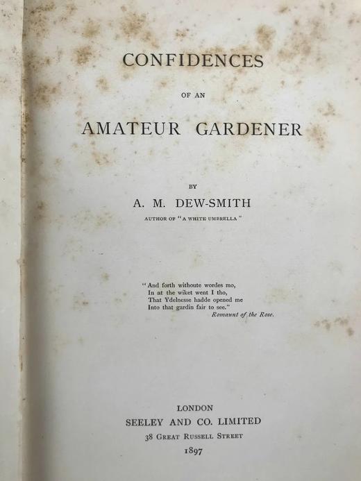 1897年 园艺图鉴 数十幅插图 漆布精装32开 商品图4