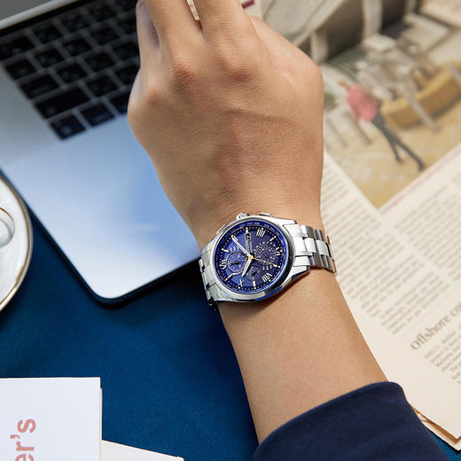 西铁城/CITIZEN新品空中之鹰系列舒博钛时尚情侣男表AT8240-74L 商品图7