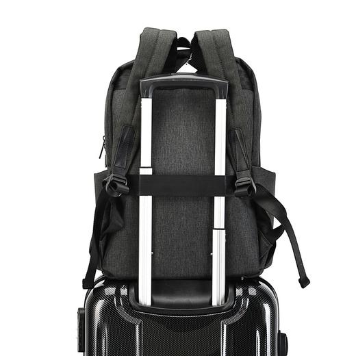 瑞森纳（RESENA）轻便商务双肩包休闲商务笔记本电脑包16英寸男女书包双肩背包 商品图4