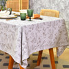 龟背竹系列长方形桌布浮雕印花精致台布 商品缩略图1
