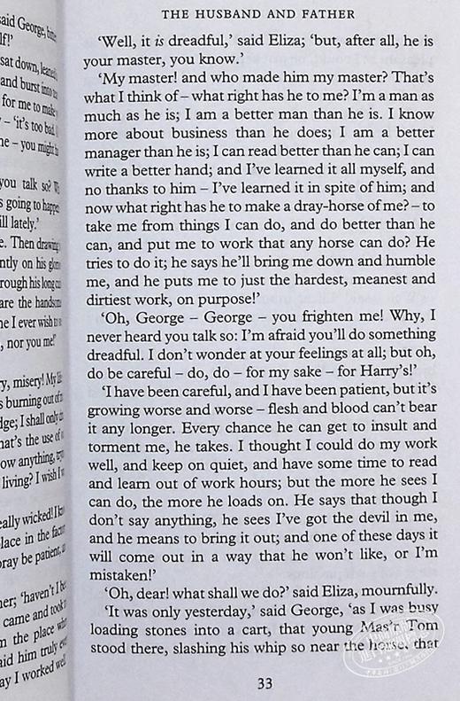 【中商原版】Collectors Library系列：汤姆叔叔的小屋 英文原版 Uncle Tom’s Cabin 商品图8