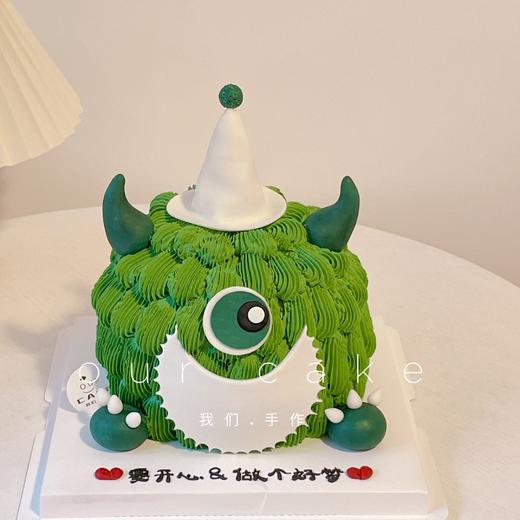 绿色小恶魔蛋糕(色素重介意慎拍)-低糖处理无添加 商品图0