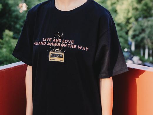 迷笛 x ON THE WAY“LIVE AND LOVE”主题联名T恤 商品图2
