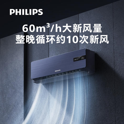 飞利浦（Philips）新风空调壁挂式 尊贵系列FAC35V1Nb1FHR（皇家蓝） 商品图3