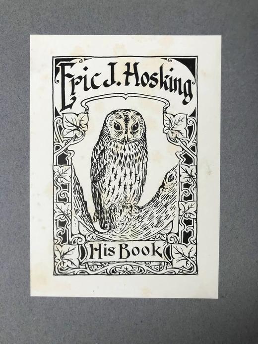 限量500册！含藏书票！1920年 英国鸟类的野外观察 21幅插图 布脊精装16开 商品图2