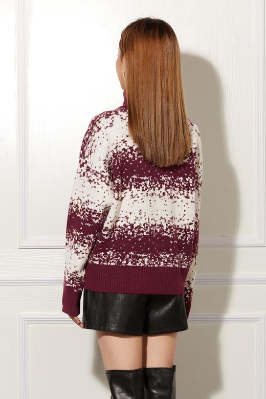 amadella 酒红色圆点上衣 10721 商品图2