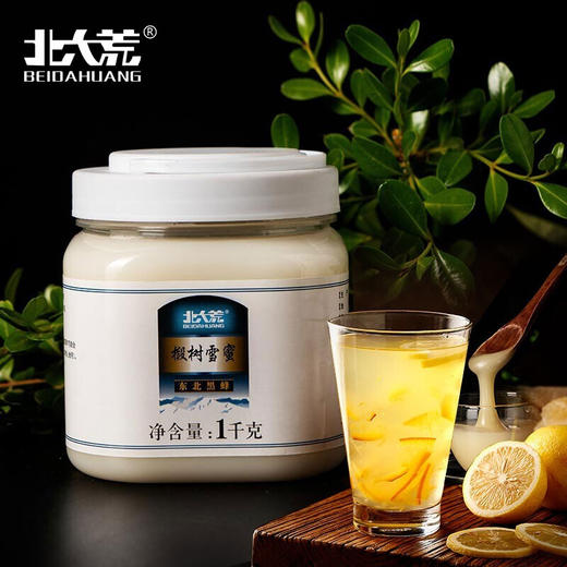 北大荒 东北黑蜂 椴树雪蜜 纯蜂蜜1000g 建三江 冲调水饮（新老包装随机发货） 商品图2