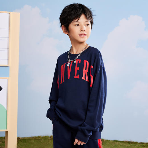 CONVERSE 春 大童小童 卫衣 CNVN-FW-D696 商品图1
